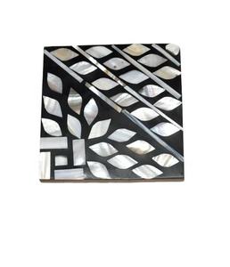 High Quality Home Bar Decoration <b>Coaster</b> for Cup Leaf <b>Coaster</b> Monstera Shaped Ceramic <b>Green</b> Silver Gold Accessories Europe Style - Product Image 1