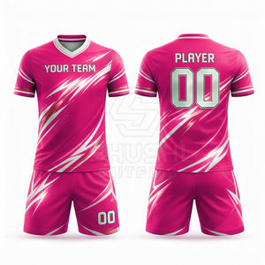 Camiseta de Entrenamiento de Fútbol Personalizada de Alta Calidad para Niños, Uniforme de Fútbol Transpirable para Hombre - Product Image 2