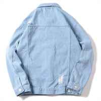 Veste en jean pour homme à manches longues, nouvelle arrivée, fabrication en usine, prix de gros personnalisés, veste en denim