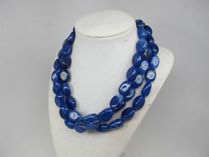 Collar de Cadena de Resina para Mujer de la Mejor Calidad, Brillante, Color Ámbar Pulido, Collar de Cadena de Resina Epoxi, Fabricación Artesanal - Product Image 3