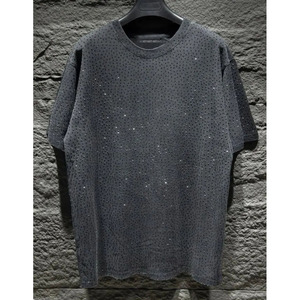 Camiseta Personalizada de Gran Tamaño para Hombre, Unisex, 100% Algodón, 240 g/m², Tejido de Punto, con Pedrería, Antiarrugas, Manga Corta - Product Image 1