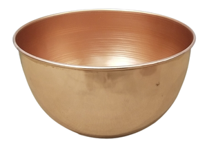 Maceta Redonda de Metal con Acabado de Cobre, Decorativa para Interiores y Exteriores, para Plantas y Flores, para Decoración del Hogar, Jardín y Balcón - Product Image 3