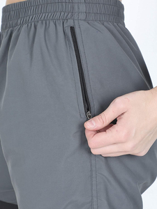 Custom Logo <b>Women</b> Fitness Gym <b>Shorts</b> Seamless Pilates Mid <b>Waist</b> Lift Breathable Quick Dry Windproof <b>Elastic</b> <b>Waist</b> 100% Polyester - Product Image 4