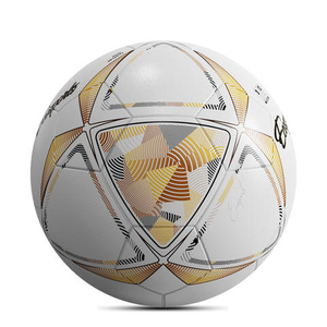Versatile Soccer <b>Ball</b> for Kids Adults Machine Stitched & Thermal Bonded All Weather Use Long Lasting Shape <b>Bounce</b> PU Leather - Product Image 1