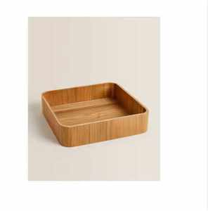 กล่องใส่กระดาษทิชชูและที่ใส่กระดาษเช็ดปากไม้แบบเป็นมิตรกับสิ่งแวดล้อม ดีไซน์คลาสสิก ตกแต่งด้วยมือ เหมาะสำหรับร้านอาหาร โรงแรม สำนักงาน - Product Image 6