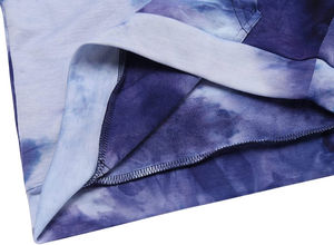 Basiques du Vêtement d'Hiver : Sweats à Capuche Tie-Dye en Coton Mélangé pour Hommes, Grandes Tailles, Matière Durable - Product Image 6