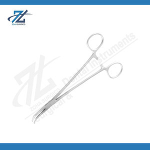 Pinzas Hemostáticas para Amígdalas, Instrumento Quirúrgico de Control de Hemorragias de Acero Inoxidable para Cirugía General, Neurocirugía y Procedimientos - Product Image 3