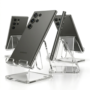 Soporte Ajustable para Teléfono Móvil de Acrílico Transparente Personalizado, Soporte de Escritorio para Celular, Soporte para Tablet - Product Image 5