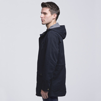 Vestes zippées en sergé 100 % coton de qualité supérieure OMMIZ pour hommes, personnalisables, pour l'hiver – Vente en gros directe usine