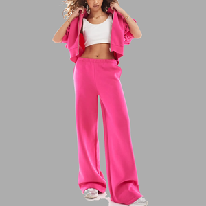 Conjunto Deportivo de Invierno para Mujer, Premium, 100% Algodón, Antibacterial, Transpirable, para Correr, Fitness y Uso Casual - Product Image 1