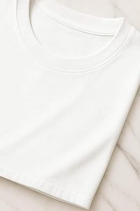 T-shirt classique à col rond pour homme, indispensable dans le garde-robe, respirant, idéal pour l'été - Product Image 2