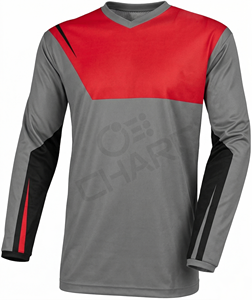 เสื้อเจอร์ซีย์จักรยานเสือภูเขาผู้ชาย ระบายอากาศ แห้งเร็ว ผ้ายืดสแปนเด็กซ์/โพลีเอสเตอร์ รับผลิตแบบ OEM สีและโลโก้ปรับแต่งได้ ราคาสมเหตุสมผล - Product Image 4