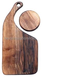 เขียงไม้เนื้อแข็งพื้นผิวขนาดใหญ่ผสมผสานการใช้งานเข้ากับสไตล์เรียบง่ายเหนือกาลเวลา - Product Image 1