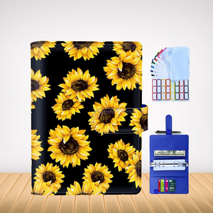 Nhật ký máy tính xách tay da PU bắt mắt với màu sắc hỗn hợp cho các cuộc họp kinh doanh lớp ghi chú Tạp Chí cá nhân - Product Image 1