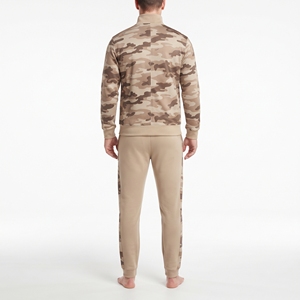 Ensemble de survêtement de sport personnalisé pour homme, veste d'entraînement et pantalon assorti, vêtements de sport athlétiques pour la salle de sport - Product Image 6