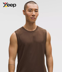 เสื้อกล้ามออกกำลังกายผู้ชาย XEEP รุ่น XC-GTT-53 ระบายอากาศได้ดี แห้งเร็ว พิมพ์ลายแบบ Heat-Transfer ผ้าถัก 100% คอตตอน คอกลม สีพื้น - Product Image 2