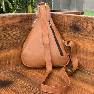Wholesale 2025 New Cowhide Crossbody Chest <b>Bags</b> <b>for</b> <b>Men</b> & Women High Quality Large Capacity Genuine Leather Shoulder Sling <b>Bags</b> - Product Image 5