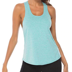 Regular Women's Casual <b>Sequined</b> Solid Sporty O-Neck Tank <b>Top</b> Breathable Quick Dry Stretch Rib Knit Sleeveless Front Custom - Product Image 1