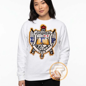 Sweat-shirt personnalisé de haute qualité pour femmes GREEK TREASURES, Sigma Gamma Rho, automne/hiver, en molleton de coton 500g, écologique - Product Image 2