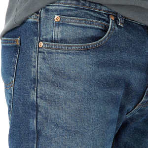 Pantalon en jean élégant pour homme, respirant, taille mi-haute, grande taille, style streetwear décontracté, coupe régulière, délavé, Hip Hop, automne - Product Image 4