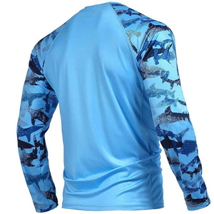 Camisa de Pesca para Hombre, de Secado Rápido, Transpirable, Impermeable, Estampada, Ajuste Cómodo, Manga Larga, Venta Directa de Fábrica, Precio Razonable - Product Image 6