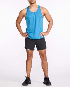 Débardeur ajusté pour homme, combinaisons de couleurs personnalisées, 100% coton tricoté, décontracté, séchage rapide, respirant, pour la musculation - Product Image 4