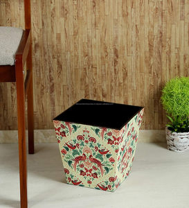 Une poubelle durable et écologique fabriquée à partir de bois MDF de haute qualité. Parfait pour une utilisation en intérieur dans les maisons, les bureaux, - Product Image 5