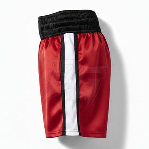 Pantalones Cortos de Entrenamiento de Muay Thai para Hombre, Contraste de Color, Transpirables, de Secado Rápido, Satén/Poliéster, Personalizables, de Alta Calidad, Más Vendidos - Product Image 3
