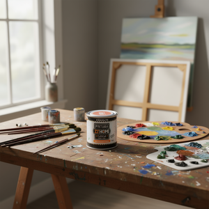 Pintura Acrílica Negra Mate en Lata de 125 ml - Product Image 2