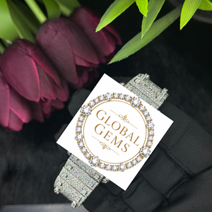 Diamond Tester Approved Moissanite <b>Watch</b> | VVS Luxury Iced Out <b>Skeleton</b> Wholesale - Product Image 2
