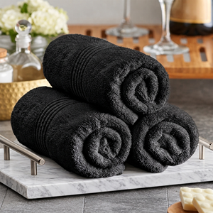 Toalla de Mano de Lujo, Suave, Absorbente y Lavable para Baño o Invitados - Product Image 2