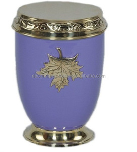 Meilleure qualité urnes de crémation pour cendres conception de fleurs urnes de crémation faites à la main pour cendres souvenir de pot funéraire fait à la main - Product Image 5