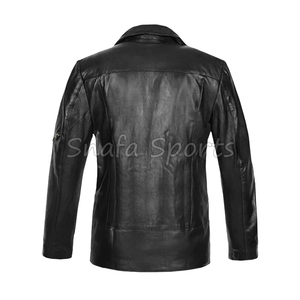 Chaqueta de Cuero para Hombre de Diseño Moderno, Hecha a Medida, Precio Competitivo, con su Propio Logotipo, Chaquetas de Cuero para Hombre de Estilo Nuevo - Product Image 6