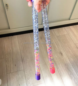 Bastón de juguete con purpurina de plástico colorido, juguete de agua educativo clásico para niños de 5 a 7 años - Product Image 4