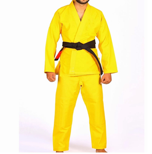 High Quality Judo MMA Grappling Wear 100% Cotton Made Pearl Weave Custom Brand Gi Suits Quick Dry 280g Men's - Product Image 6