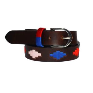 เข็มขัดหนังสีแดงรุ่นใหม่ ผู้ผลิต OEM ผู้ส่งออก รับผลิตตามแบบ โลโก้สั่งทำ ผลิตจำนวนมาก ราคาขายส่ง - Product Image 5