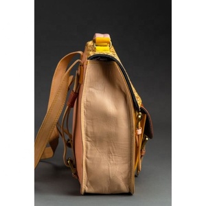 Bolsos LW, bolsos de hombro tipo mensajero de cuero de lujo, primera capa superior para hombres y mujeres, estilos de invierno y otoño con decoración de cadenas de botones - Product Image 5