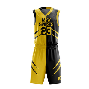 Uniforme de Baloncesto Personalizado Transpirable de Alta Calidad Hecho en Pakistán 100% Poliéster para Hombre de Secado Rápido Colores Personalizados Logotipo OEM - Product Image 3