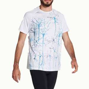 เสื้อยืดกีฬาระบายอากาศสำหรับฤดูร้อน ผลิตจากโรงงาน คุณภาพสูง พิมพ์ลายแบบซับลิเมชั่น เสื้อผ้าผู้ชาย - Product Image 5