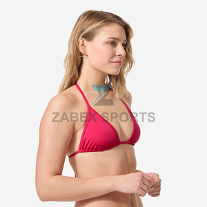 Traje de baño y ropa de playa de alta calidad para mujer, conjunto de bikini transpirable, traje de baño OEM con estampado personalizado, conjunto de bikini de dos piezas. - Product Image 3