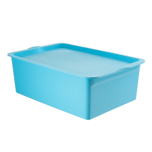 OEM Custom Eco-Friendly PP Plastic Multifunction Clothing Organizer <b>Storage</b> <b>Box</b> with Lid and Custom Logo Printing - Product Image 2