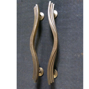 Tiradores de Metal Contemporáneos para Gabinetes, Diseño Ondulado Novedoso, Herrajes Duraderos para Muebles de Cocina - Product Image 6