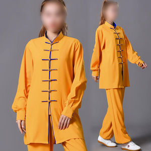 ชุดฝึกศิลปะการต่อสู้ คุณภาพคลาสสิก สไตล์ล่าสุด ชุดกังฟูสำหรับผู้หญิง ออกแบบตามสั่ง ชุดกังฟูแบบ OEM - Product Image 2