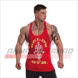 Camiseta sin mangas de verano para hombre, informal, de gimnasio, 100% seda, forro polar, transpirable, con botón de insignia bordado a máquina, ecológica, Ahmad - Product Image 1