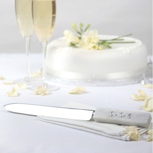 Collection de service de gâteaux Elite Luxe – Couteau et spatule haut de gamme pour des présentations de desserts raffinées - Product Image 1