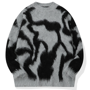 Pull-over d'hiver pour homme à manches longues, fait main, respirant, anti-rétrécissement, anti-boulochage, anti-plis, 440g acrylique, logo personnalisé sur le devant - Product Image 3
