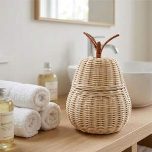 Panier en rotin artisanal - Product Image 5