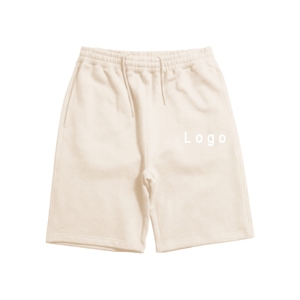 Shorts d'été pour homme 100% coton, taille élastique ample, confortables, légers, respirants, shorts de sport - Product Image 2