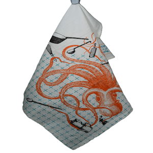 Serviette de cuisine carrée personnalisée avec logo imprimé, hypoallergénique, écologique, jetable, séchage rapide, haute absorption, 100% coton - Product Image 1