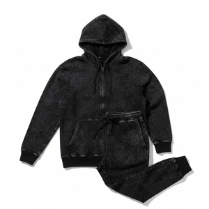 Premium Quality 100% Cotton Custom Design Heavy Weight Acid Wash Men <b>Tracksuit</b> Wholesale Men <b>Tracksuit</b> For Sale - Product Image 1